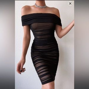 Fashion Nova black dress